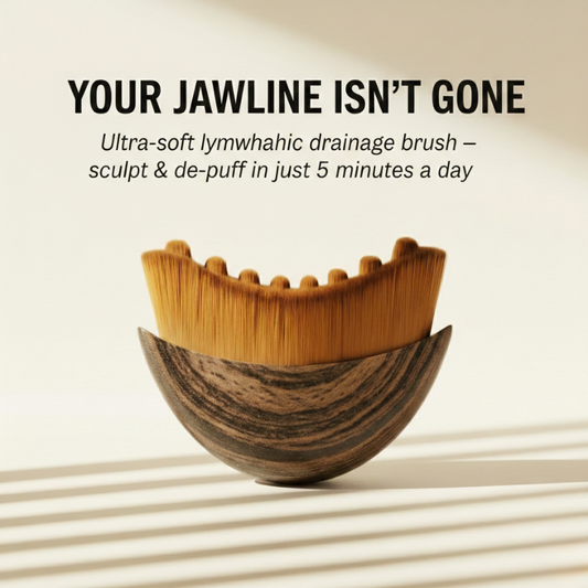 Veluna™ – Ultra-Soft Lymphatic Drainage Brush for Face Sculpting & De-Puffing + 50% OFF