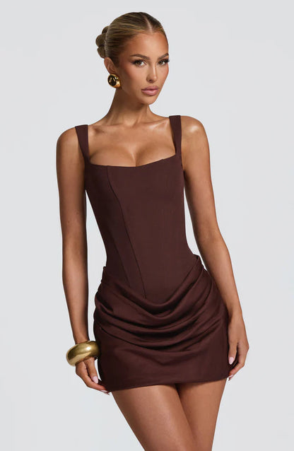 Liora Corset Mini Dress — Flattering Fit for Day & Evening Wear
