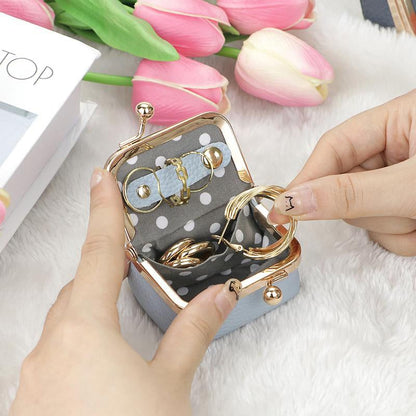 ✨Genuine Leather Mini Jewelry Box