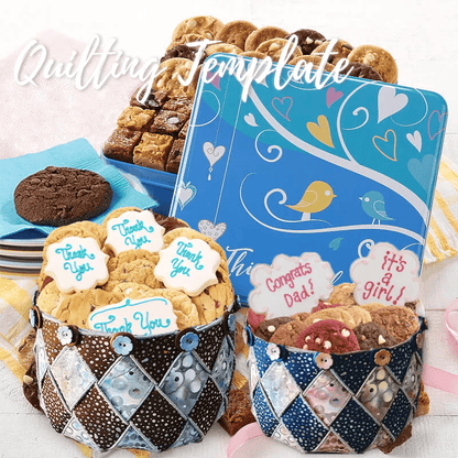 Woven Spiral Storage Basket Template