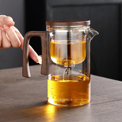 Heat-Resistant Glass Teapot