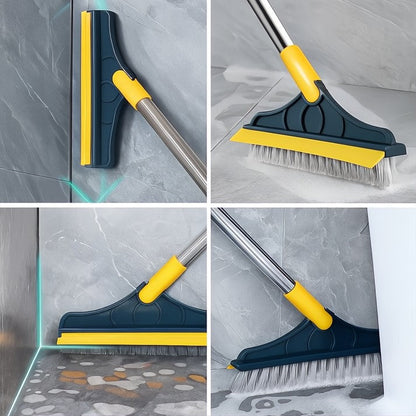 2-in-1 Floor Brush – Deep Cleaning for Corners & Joints