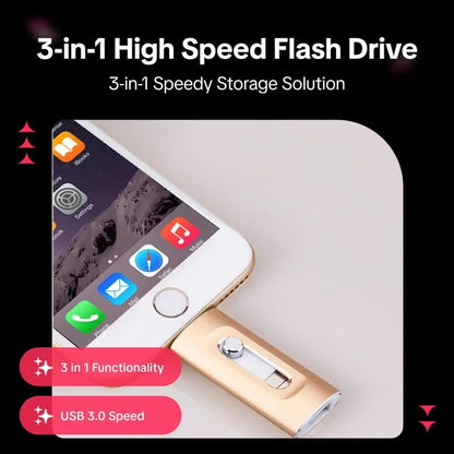The DataFreedom Flash Drive - 1 Flash Drive for All Devices + 50% OFF