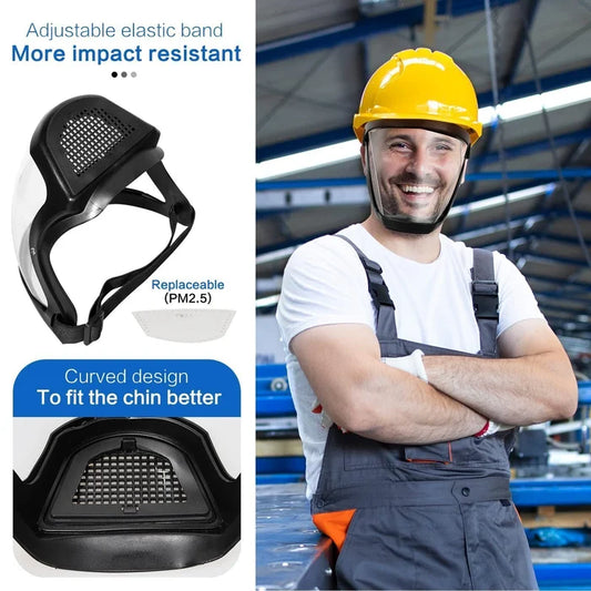 Anti-Dust & Fog-Resistant Face Shield