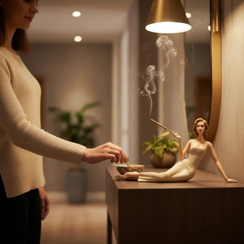 Sculptural Aromatherapy Statue Incense Holder