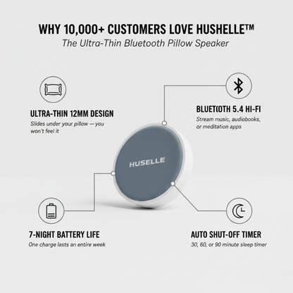  Ultra-Thin Bluetooth Under-Pillow Sleep Speaker 