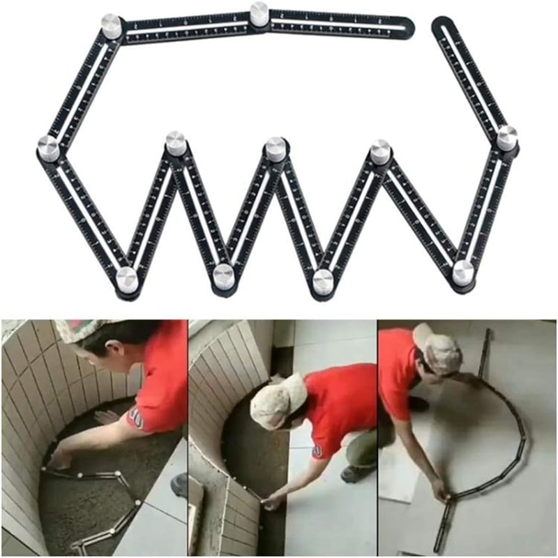 12-fold Multi Angle Measuring Ruler