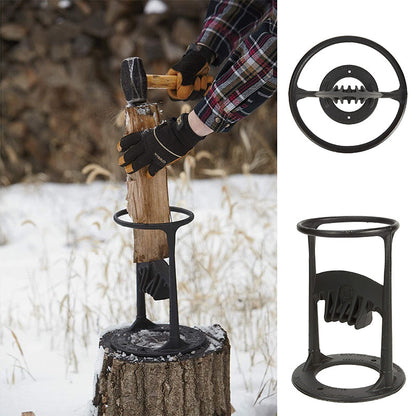 TitanSplit™ – Split massive logs safely in seconds without lifting a blade
