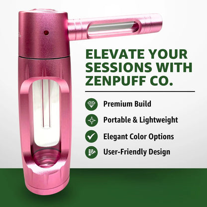 ZenPuff Bubbler - Cooler, Smoother Hits Instantly + 50% OFF