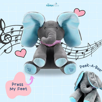 Peek a boo Talking Elephant - The find spot™