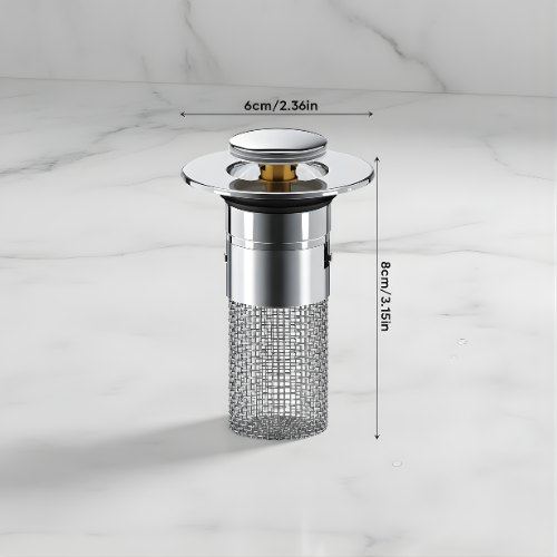 PureDrain™ Filter Stopper – Say Goodbye to Clogged Pipes