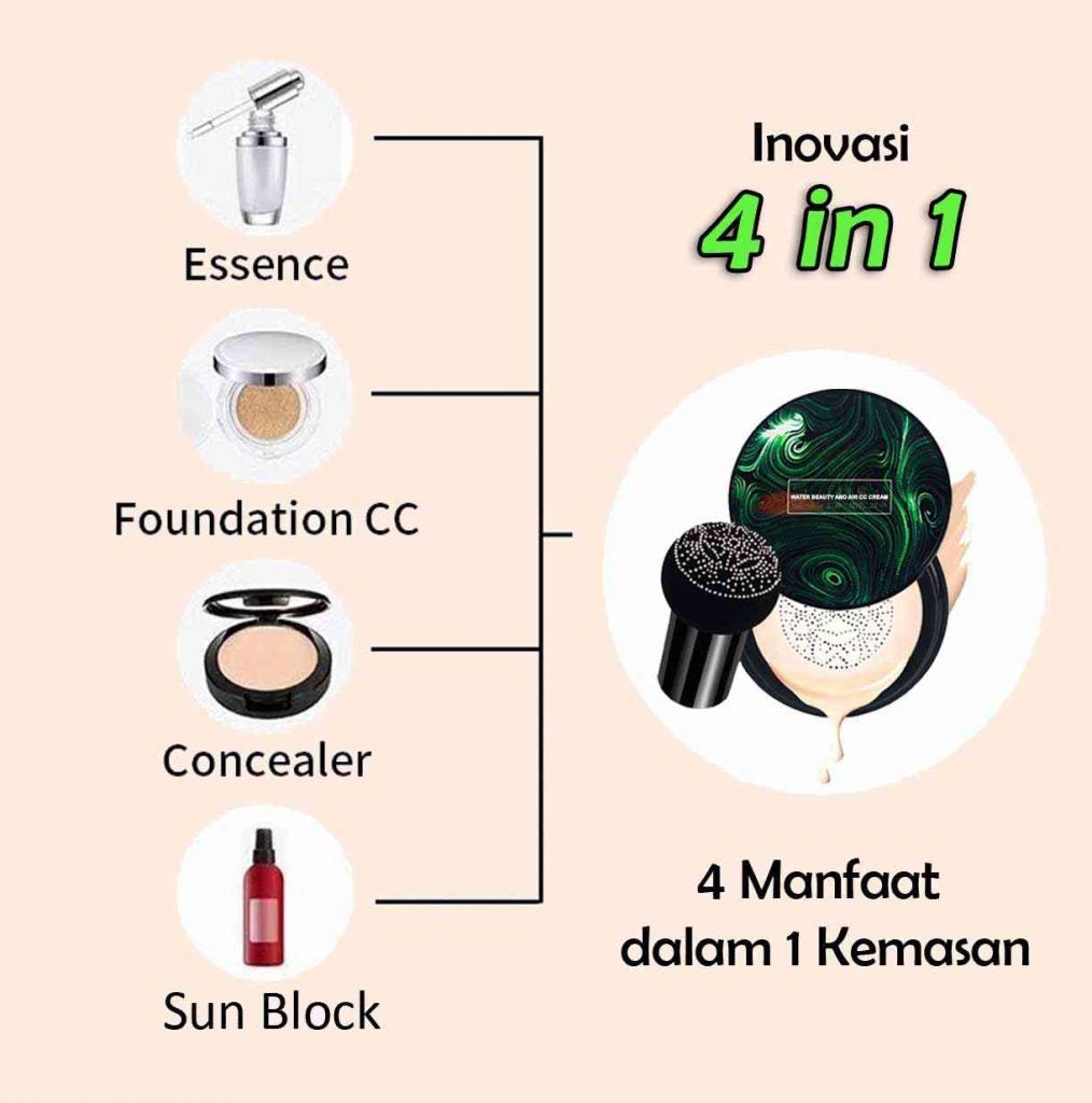 🔥Hot sale🍄 - mushroom head air cushion cc cream foundation