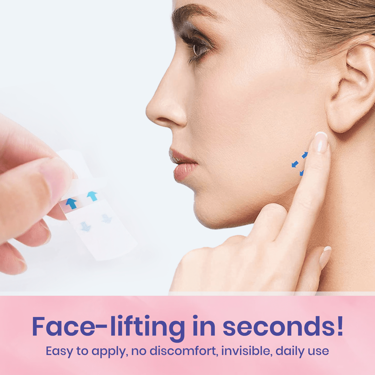 V-Face Lifting Invisible Adhesive Tape