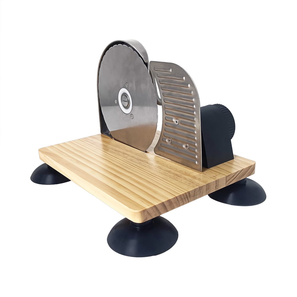 Classic manual bread slicer, 🍞thickness adjustable hand crank home bread slicer