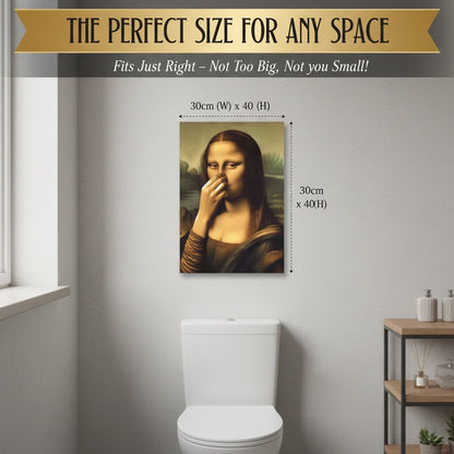 Interesting Mona Lisa art imitation oil painting wall decoration