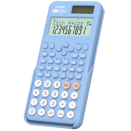 991ES MAX 417 Functions Scientific Calculator 4-Line Display Notepad