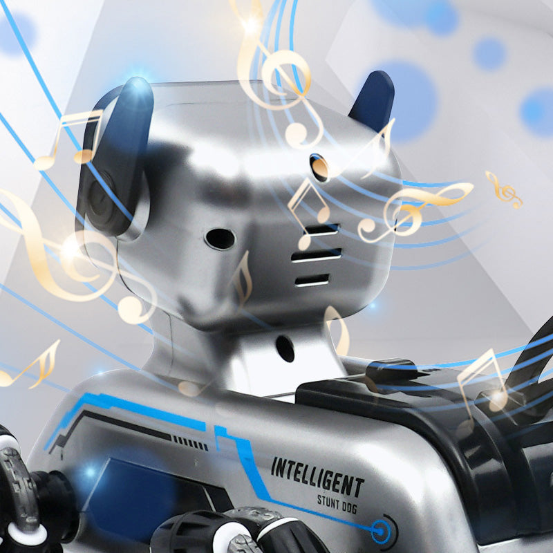 Rylo Stunt Dog Car — Gesture-Controlled Remote Toy with LED Lights