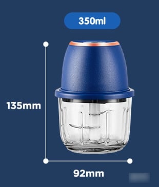 Maviglow™ – Cordless One-Button Mini Electric Garlic Chopper & Food Mincer 