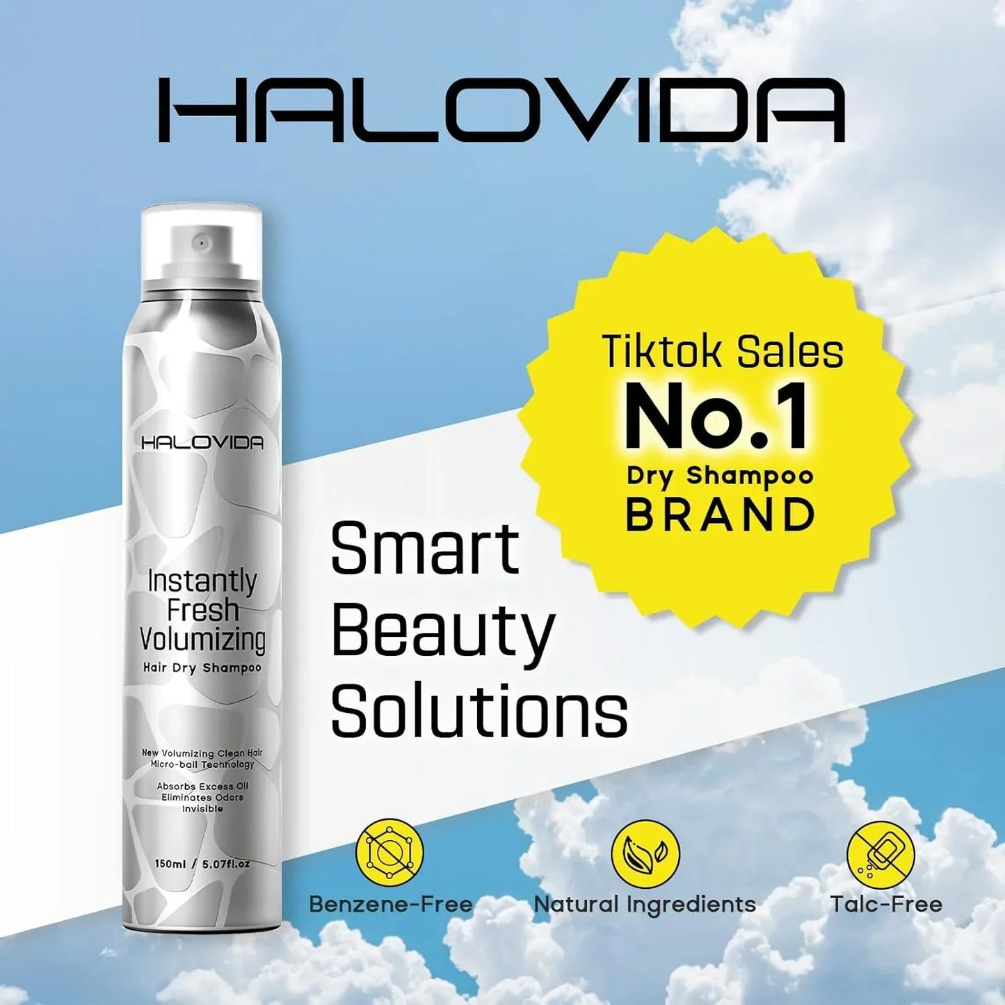Instant Fresh Volumizing Hair Dry Shampoo