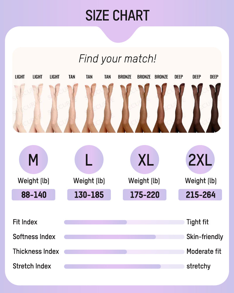 FleeceVeil - Skin-Effect Sculpting Tights