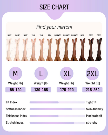 FleeceVeil - Skin-Effect Sculpting Tights
