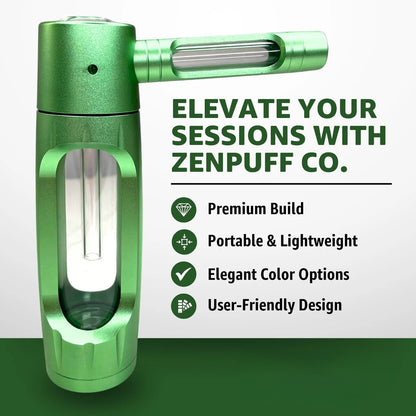 ZenPuff Bubbler - Cooler, Smoother Hits Instantly + 50% OFF