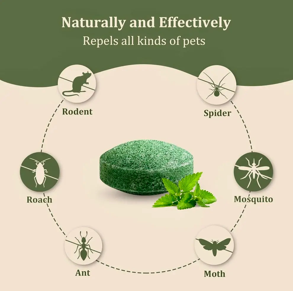 Peppermint Oil Rat Repellent Balls for Home
