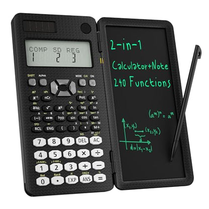 991ES MAX 417 Functions Scientific Calculator 4-Line Display Notepad
