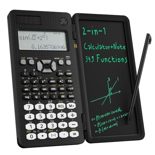 991ES MAX 417 Functions Scientific Calculator 4-Line Display Notepad