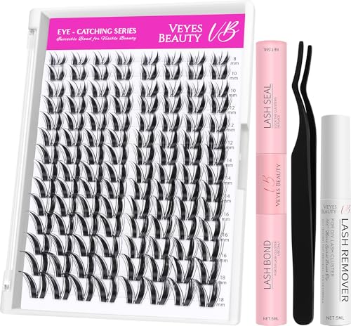 Eye-Catching Series Individual Cluster False Eyelashes 8-18mm