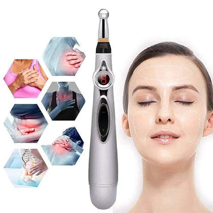 Massage electronic acupuncture pen