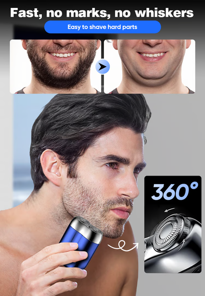 Mini double head electric shave