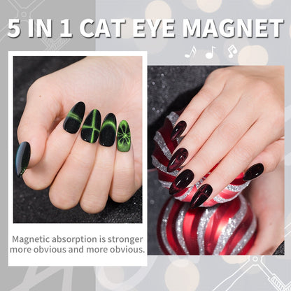 5-in-1 Fancy Cat Eye Magnet-Latest 2025