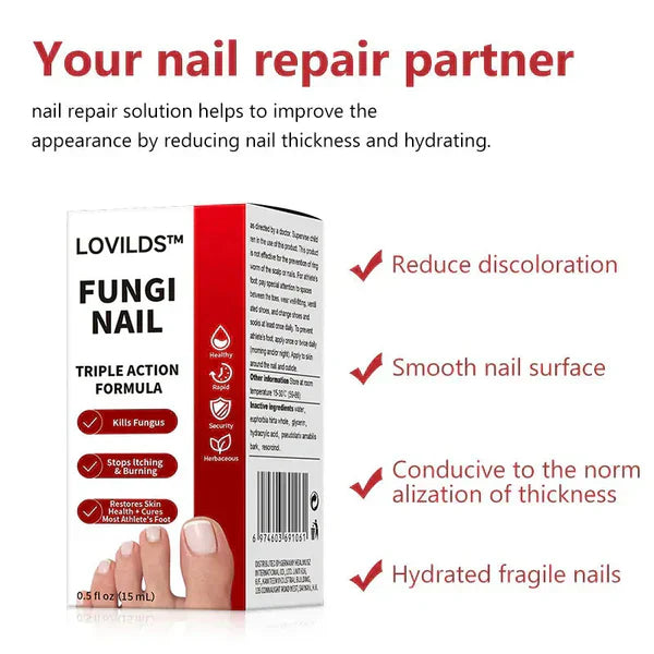 FungaClear Triple-Action Nail Repair - Clear Nails, Renewed Confidence + 1+1 FREE