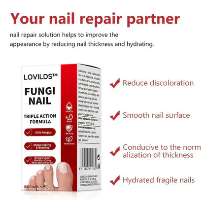 FungaClear Triple-Action Nail Repair - Clear Nails, Renewed Confidence + 1+1 FREE