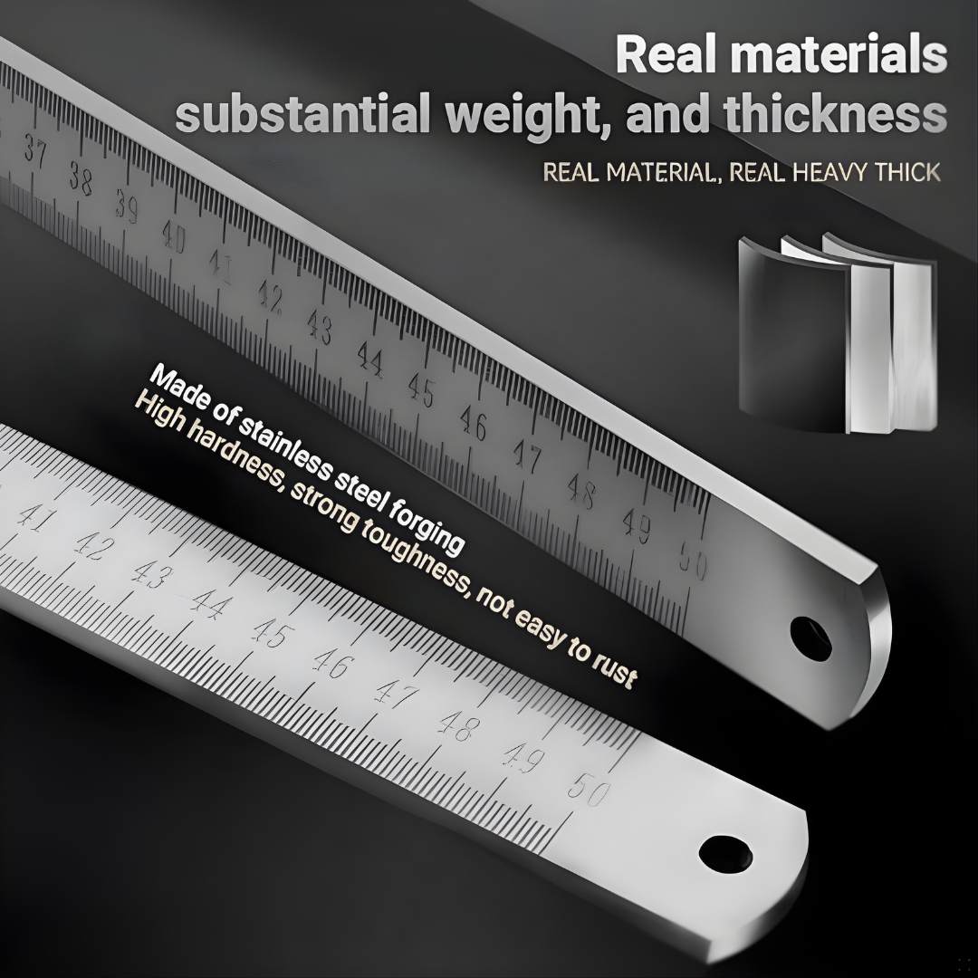 Heavy Duty Ruler™ – Engineered for Tough, Daily Use