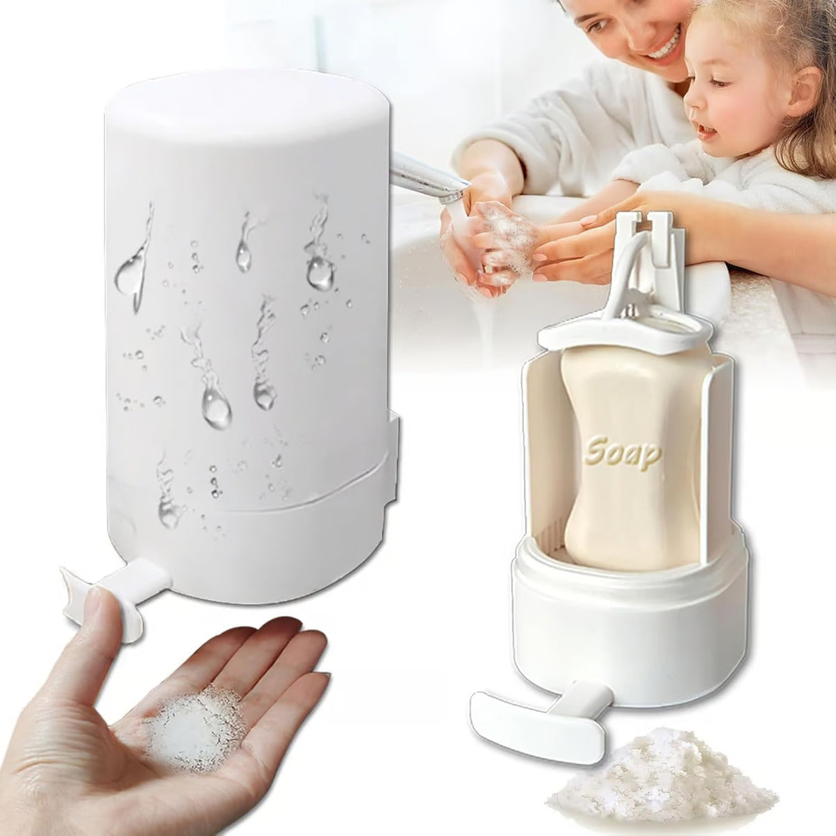 Waterproof Soap Grinder Dispenser