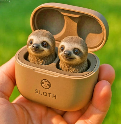 Cute Animal Shaped Bluetooth Earbuds-3D Stereo Animal Design | Wireless Earphones with Cartoon Charging Case