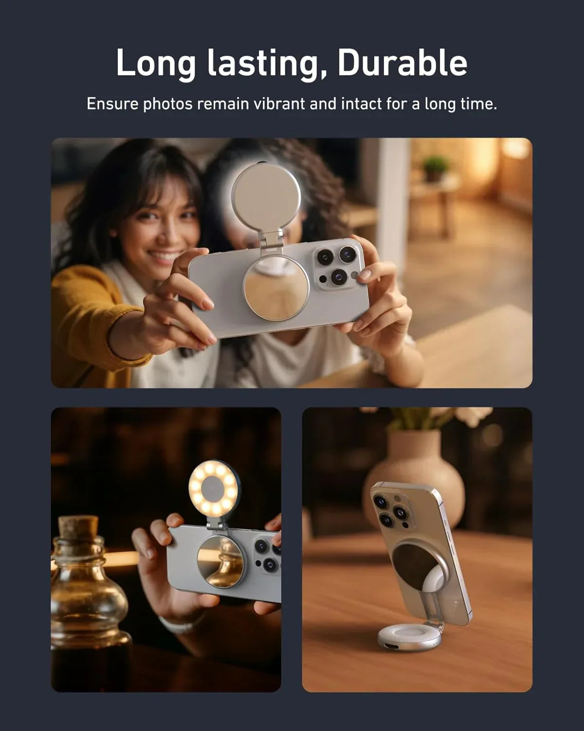 TELESIN C03 Magnetic Selfie Light