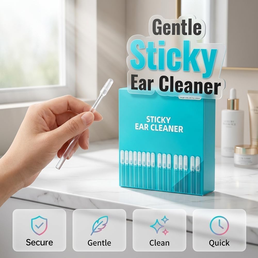 Sticky Ear Wax Removal Tool 24-Piece Set