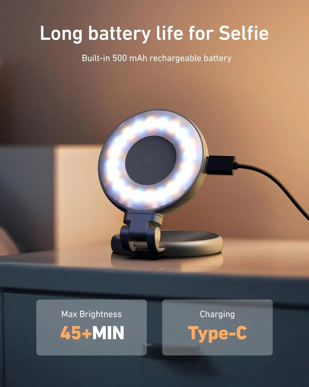 TELESIN C03 Magnetic Selfie Light