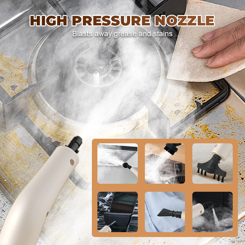 Virella SteamPro — Portable High-Temperature Steam Cleaner with Multi Brushes