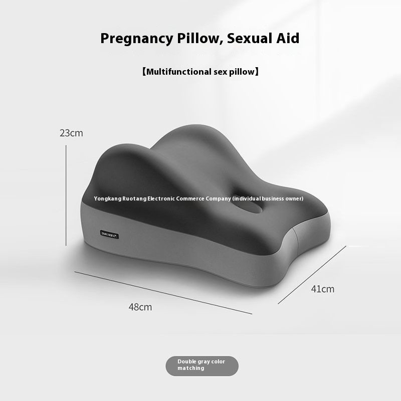 CozyComfort Pregnancy Pillow: Butt & Waist Support for Couples