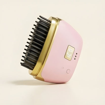 Velura™ – Cordless Hair Straightener Brush with Negative Ions & MCH Ceramic Heat + 50% OFF