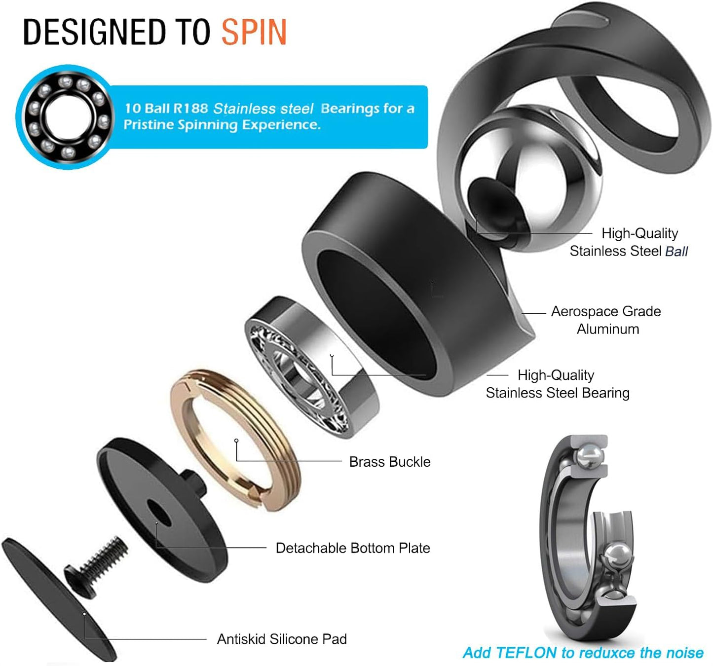 ✨Gravity Defying Kinetic Desk Toy