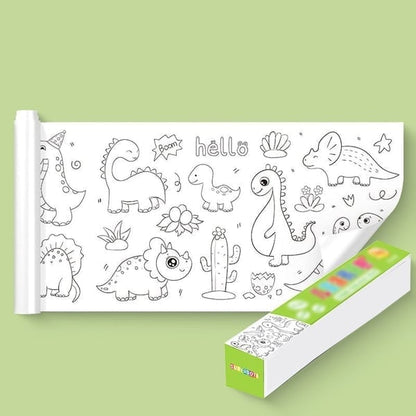 🖍️$9.99 🎨- Children's drawing scroll (perfect gift for children)🎁