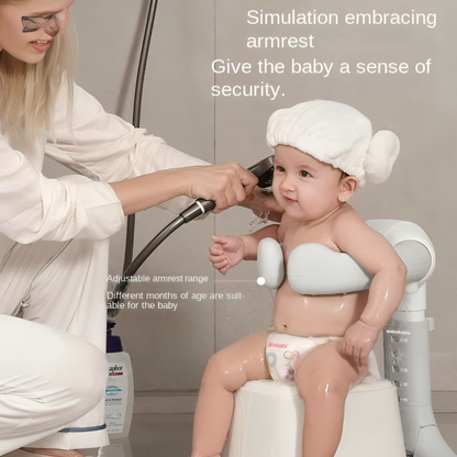 AquaNest™ | Protect Your Back and Baby for Stress-Free Bath Time Bliss