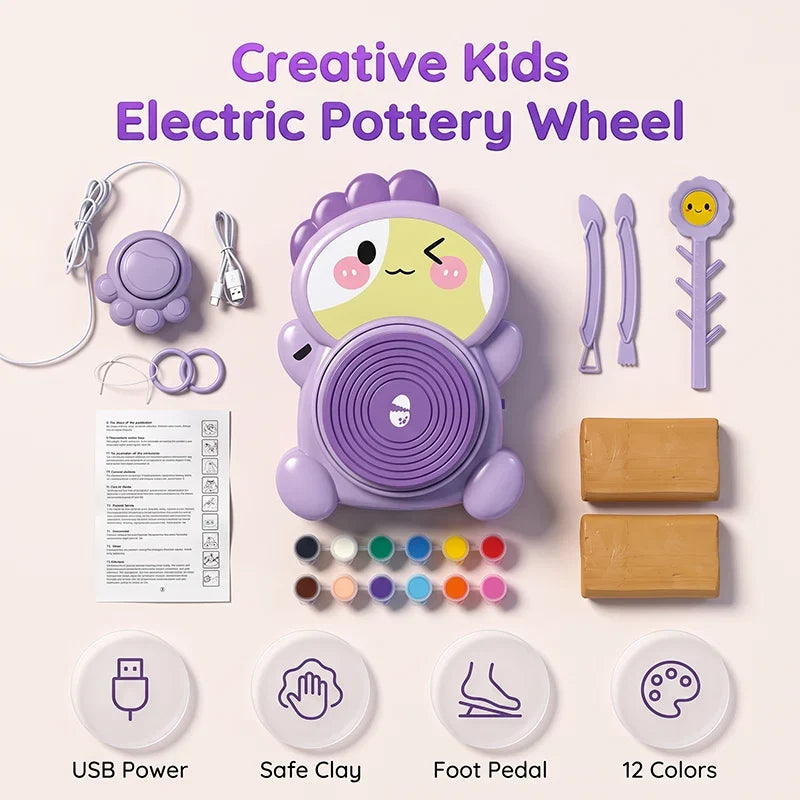 SpinArt™ - Ignite Creativity and Confidence with Easy Pottery Fun