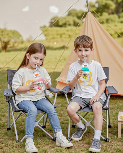 Drinking Cup With Whale Squirt, Weighted Sippy Cups With Adjustable Straps
