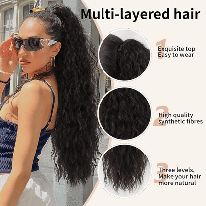 The Allure Me Ponytail - Salon-Quality Volume in Seconds +50%  OFF